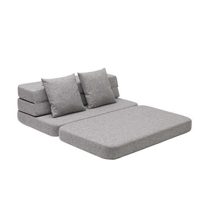 Foldesofa, Multi grey w. grey