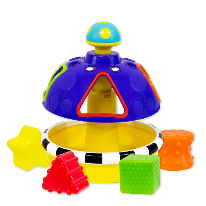 Sassy Sort N' Spin Shape Sorter