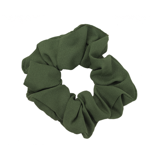 Scrunchie, grundlæggende grøn