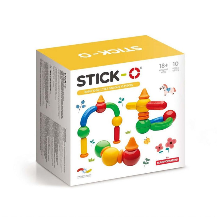 Magformers stick-O basic, 10 sæt