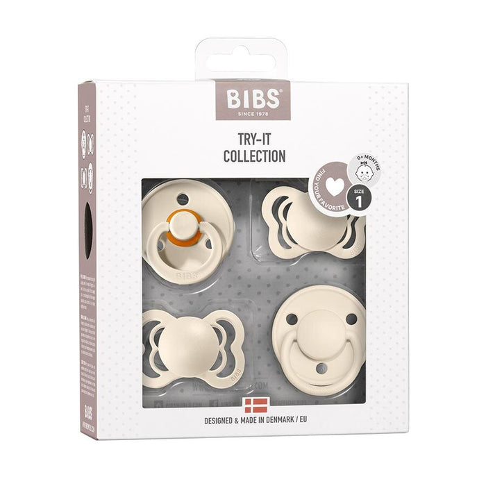 BIBS Try-it kollektion 4 pk. - Elfenben (størrelse 1)