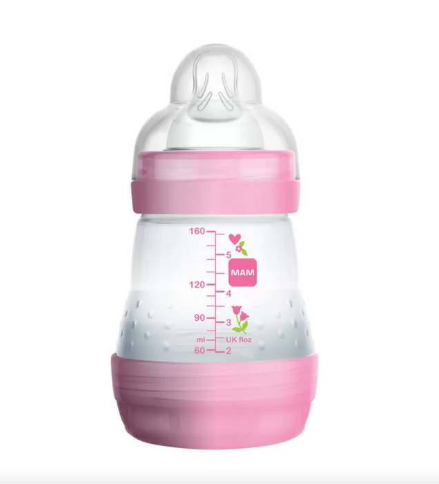 Easy Start Anti-Kolik flaske 160ml. - Pink