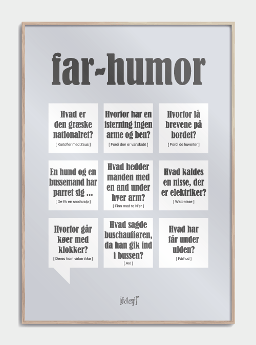 Far jokes plakat, S (30x42, A3)