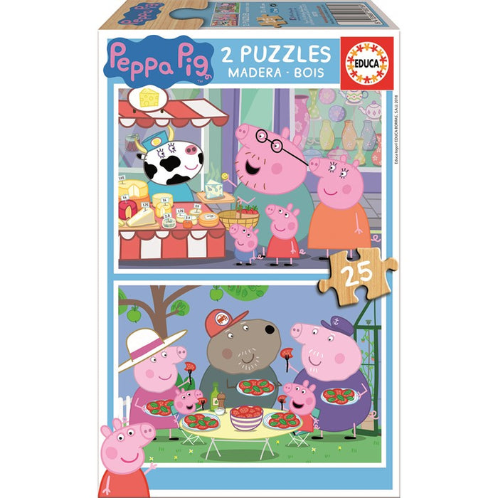 Peppa Pig puslespil