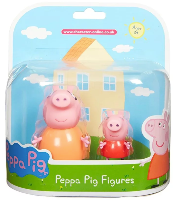 Peppa Pig karakterer, Daddy Pig og George