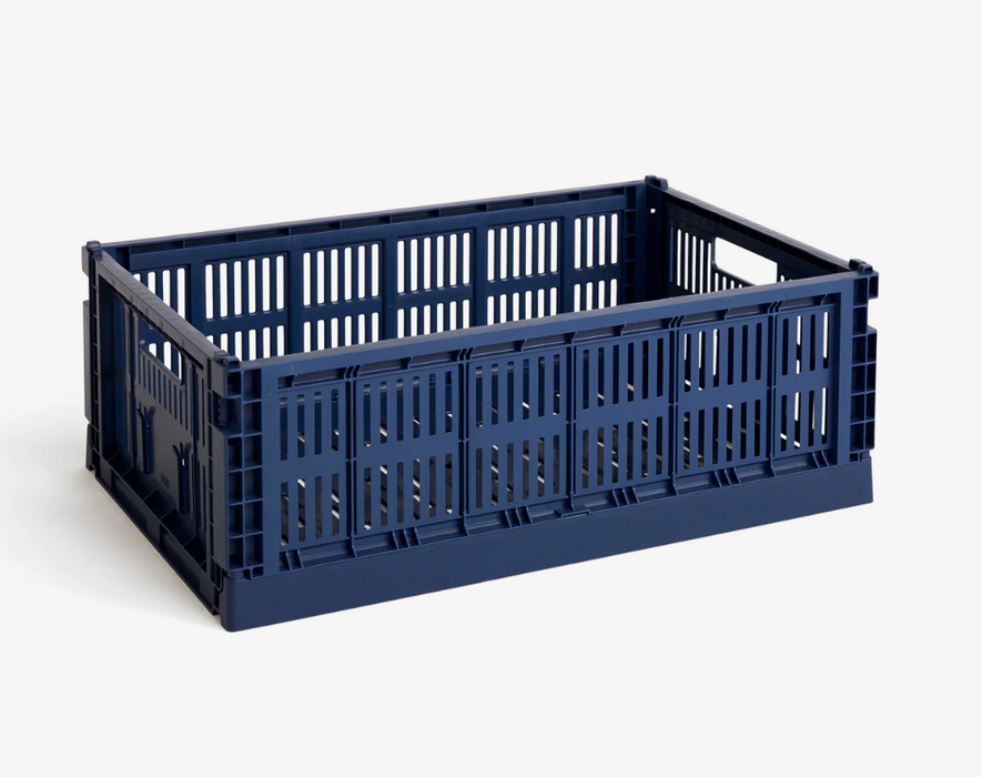 HAY box: Navy, Large