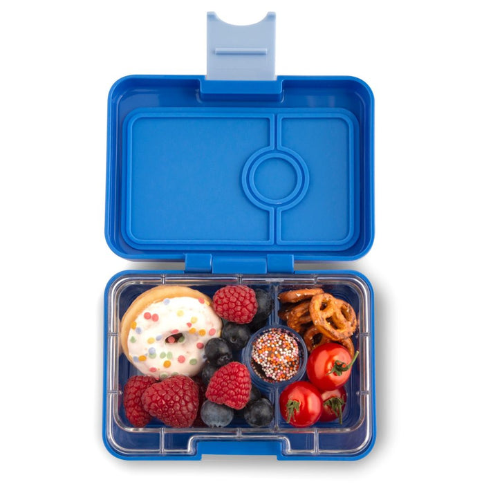 Yumbox Minisnack madpakke, 3 rum - Jodphur Blue (Levering: Uge 6) 