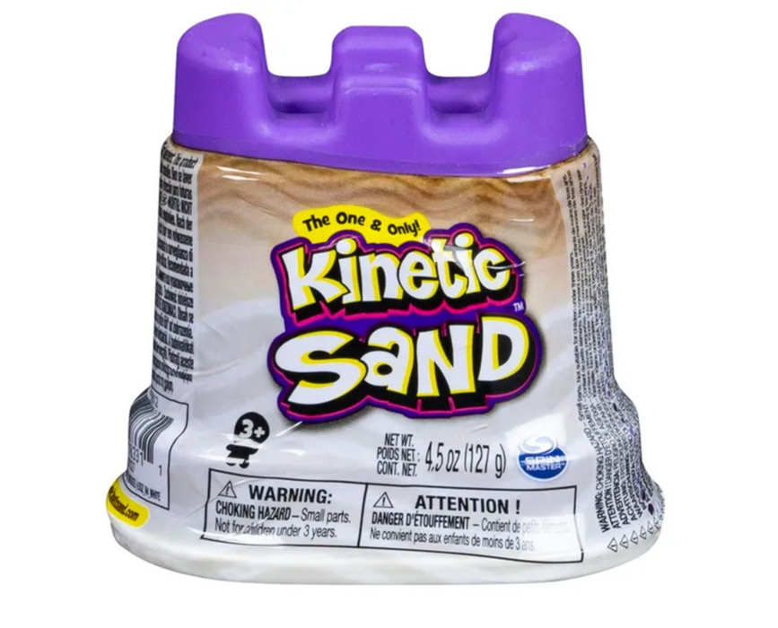 Kinetisk sand, hvid