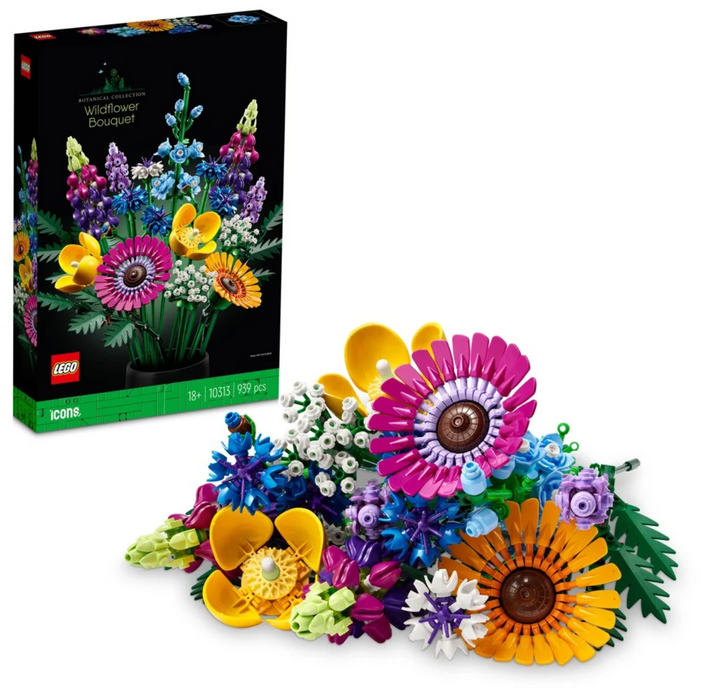 Lego ikoner - Buket af vilde blomster