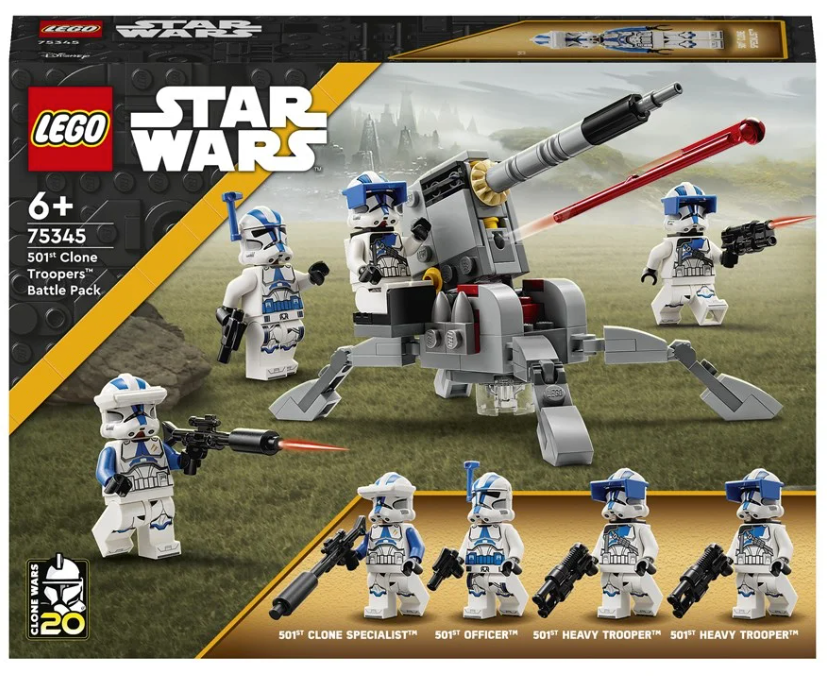 LEGO Star Wars 75345 Battle Pack med klonsoldater fra den 501. legion