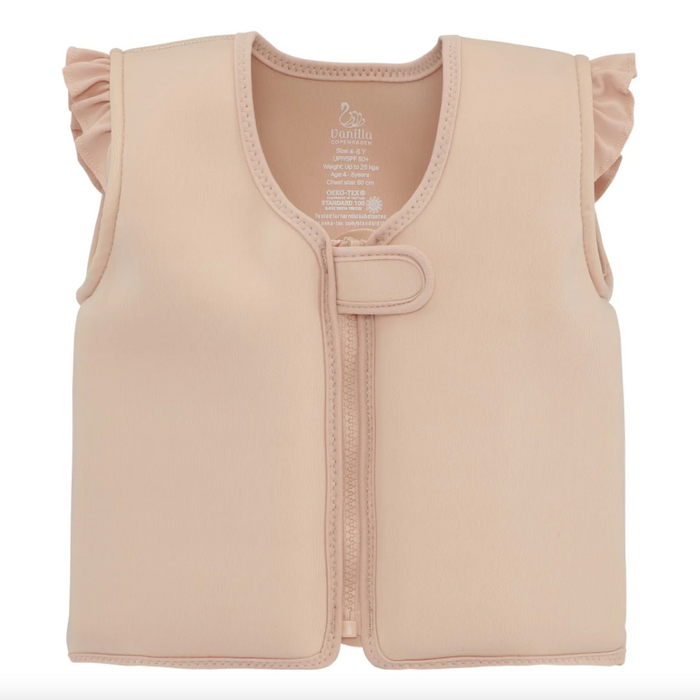 Neo badevest - Misty rose (4-6 år)