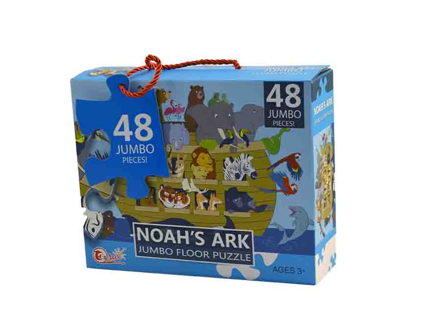 Noah's Ark Gulvpuslespil - Jumbo (48 stk)