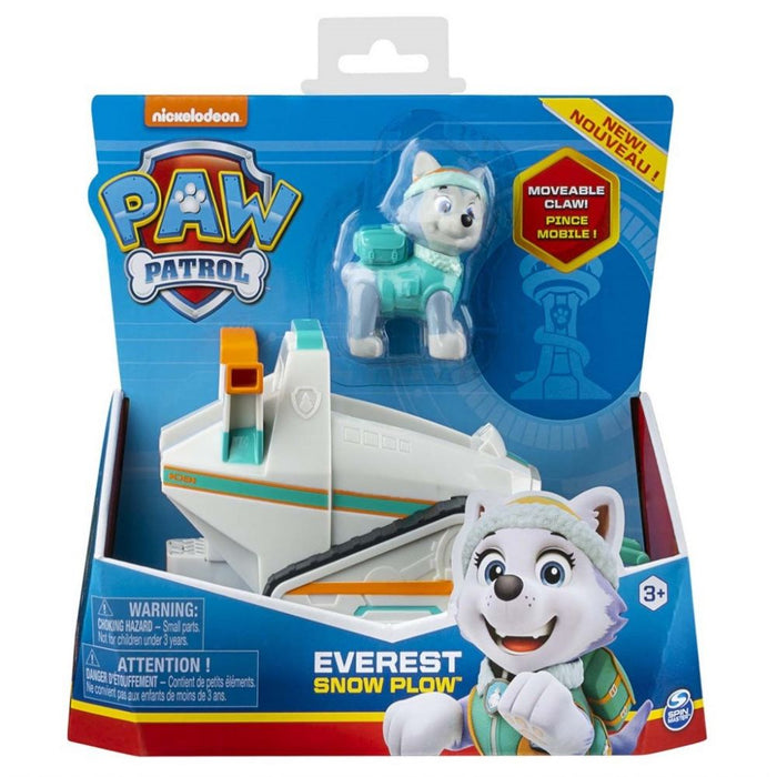 Paw Patrol basiskøretøjer - Everest og sneplov