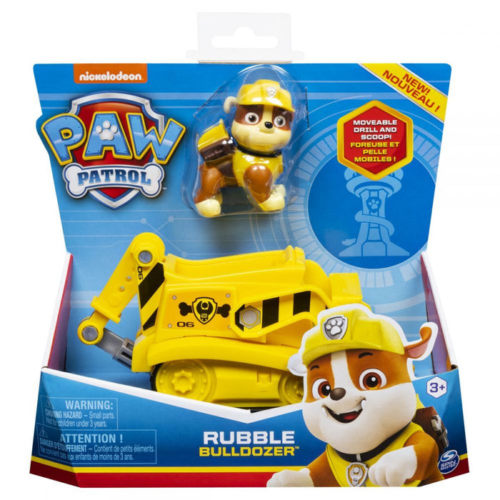 Paw Patrol basiskøretøjer - Murbrokker og bulldozer