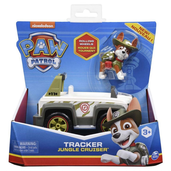 Paw Patrol basiskøretøjer - Tracker og jungle cruiser