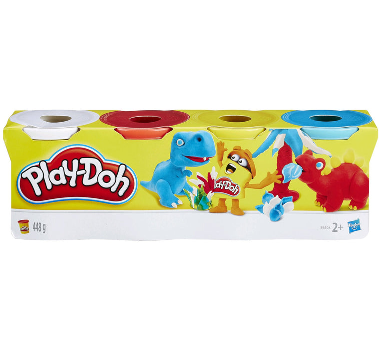 Play-Doh, 4 spande - Dinosaurer