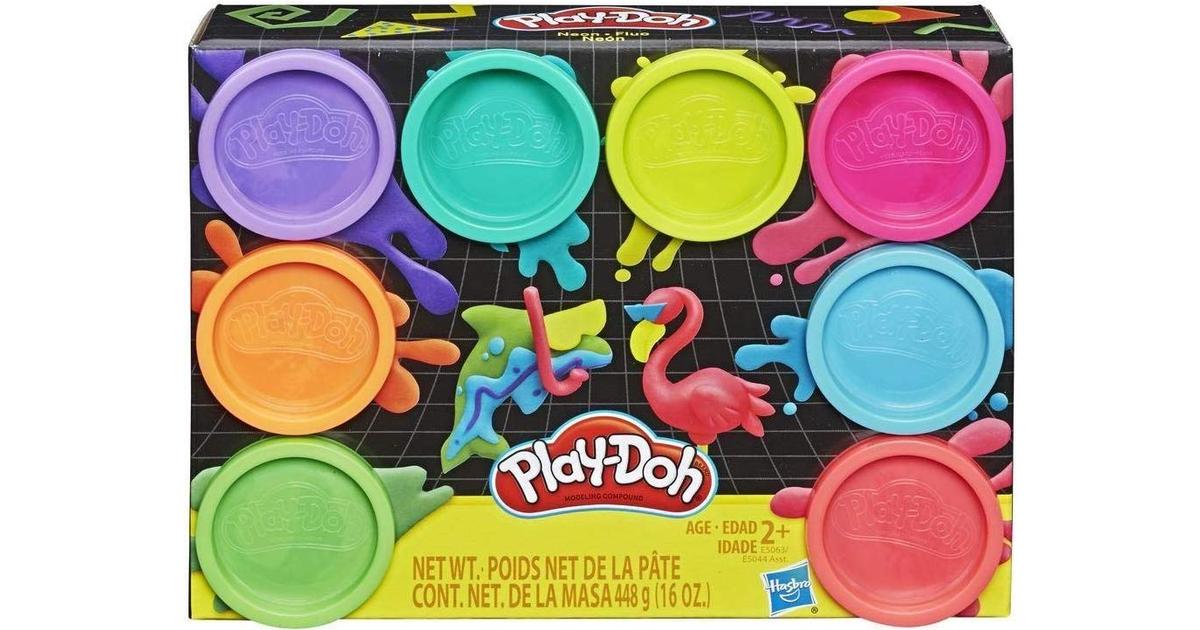 Play-Doh - Neonpakke med 8 spande