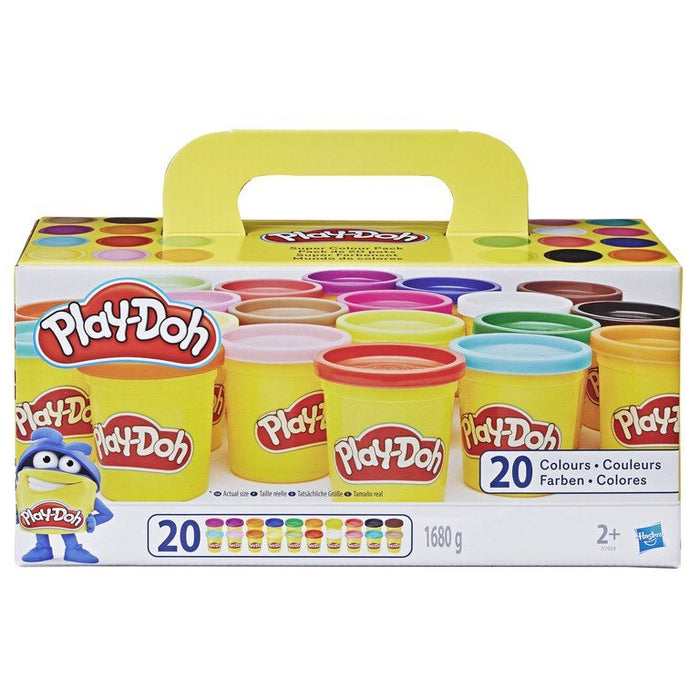 Play-Doh - Super farvepakke med 20 spande