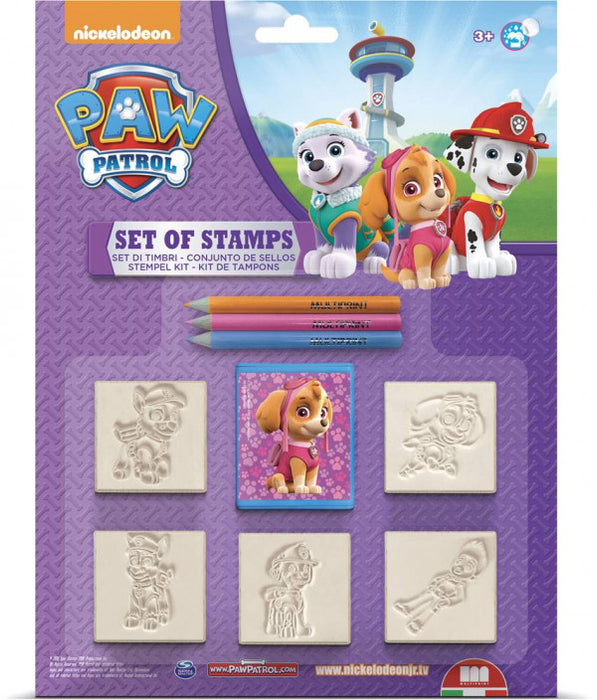 Paw Patrol stempelsæt, 5 stk.