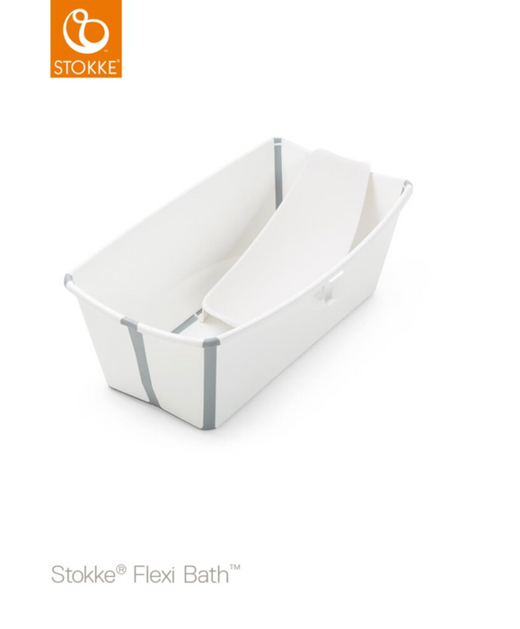 Stokke Flexi bad og Newborn støtte - Hvid