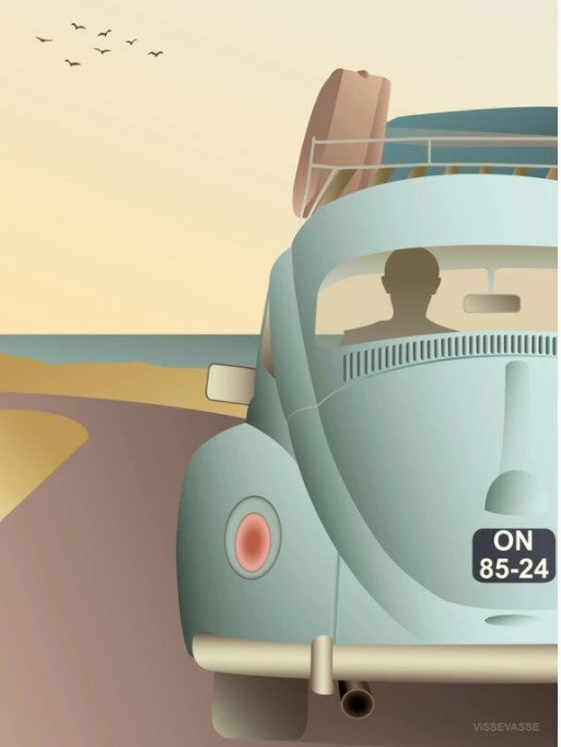 VW-Beetle - Plakat (50x70cm)