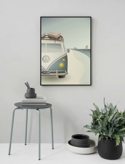 VW-camper - Plakat (50x70cm)