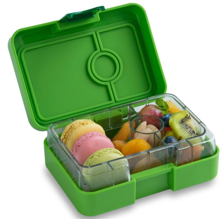 Yumbox Madkasse, minisnack (3 rum) - Avocadogrøn (Levering: Uge 6) 