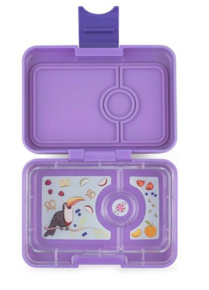 Yumbox Madkasse, minisnack (3 rum) - Drømmende lilla (Levering: Uge 6) 